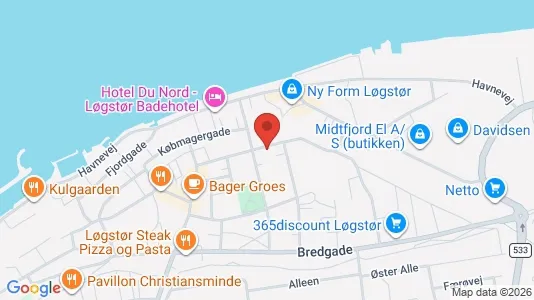 Lager zur Miete i Løgstør – Foto von Google Street View