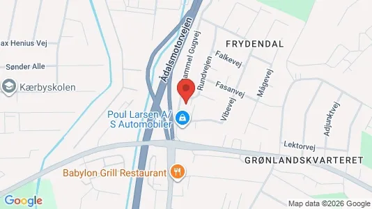 Liikekiinteistöt Myynnissä i Aalborg - Kuva Google Street Viewstä