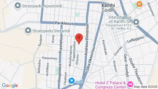 Liikekiinteistöt Vuokrattavana i Avdira - Kuva Google Street Viewstä