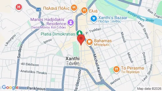 Liikekiinteistöt Myynnissä i Avdira - Kuva Google Street Viewstä