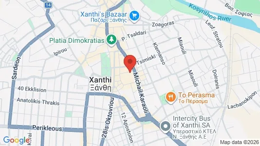 Liikekiinteistöt Myynnissä i Xanthi - Kuva Google Street Viewstä
