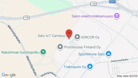 Office spaces for rent i Salo - Photo from Google Street View