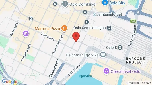 Kontorlokaler til leje i Oslo Sentrum - Foto fra Google Street View