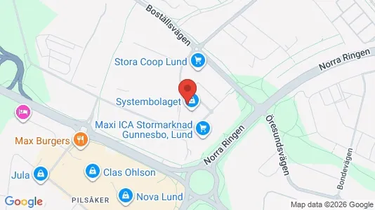 Espacios de oficina En alquiler i Lund - Foto de Google Street View