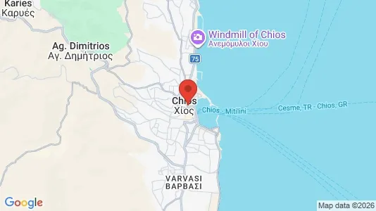 Kaupat Vuokrattavana i Chios - Kuva Google Street Viewstä