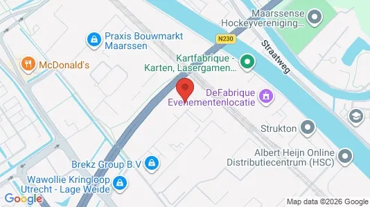 Kontorlokaler til leje i Utrecht West - kort over placeringen