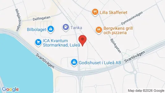 Büros zur Miete i Luleå – Foto von Google Street View