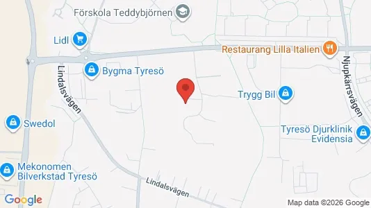 Lokaler til leie i Tyresö – Bilde fra Google Street View