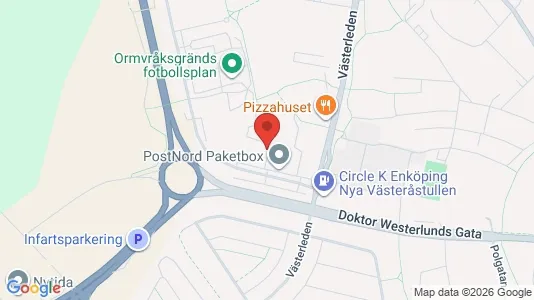 Toimistotilat Vuokrattavana i Enköping - Kuva Google Street Viewstä
