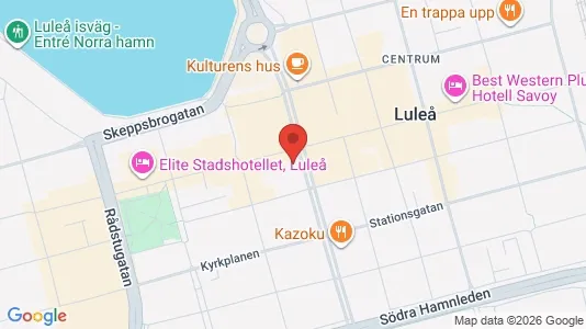 Liikekiinteistöt Vuokrattavana i Luleå - Kuva Google Street Viewstä