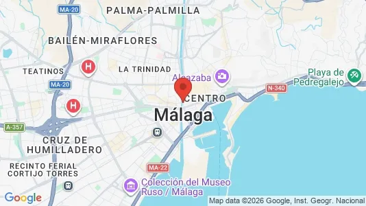 Værkstedslokaler til leje i Málaga - Foto fra Google Street View