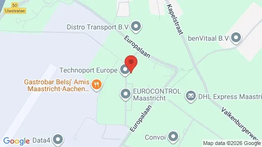 Kontorlokaler til leje i Maastricht - kort over placeringen