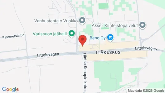 Office spaces for rent i Turku - kort over placeringen