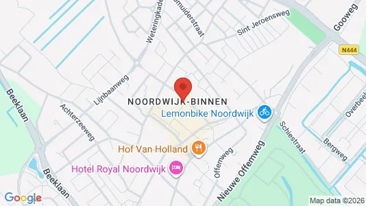 Lokaler til leie i Noordwijk – Bilde fra Google Street View