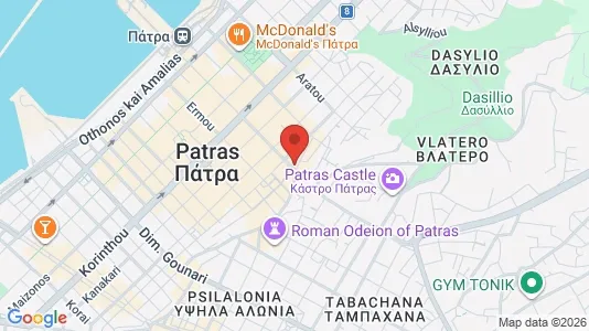 Espacios de oficina En alquiler i Patras - kort over placeringen