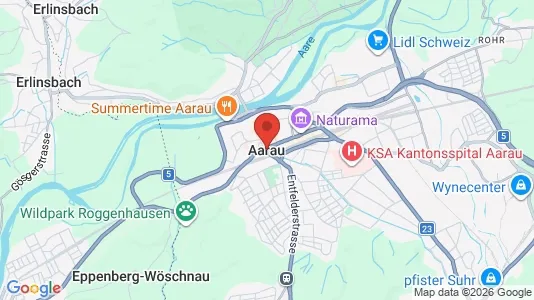 Bedrijfsruimtes te huur i Aarau - Foto uit Google Street View