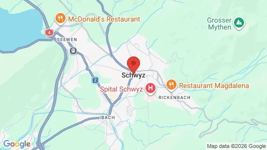 Lokaler til leie i Schwyz – Bilde fra Google Street View