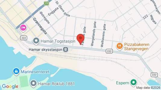 Toimistotilat Vuokrattavana i Hamar - Kuva Google Street Viewstä