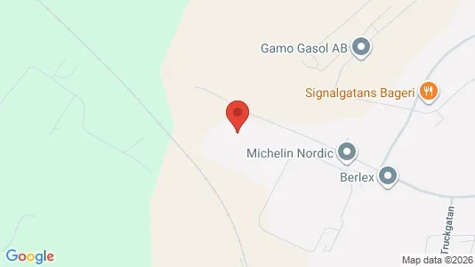 Lager til leie i Kungälv – Bilde fra Google Street View