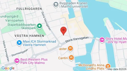 Kontorlokaler til leje i Malmø Centrum - Foto fra Google Street View
