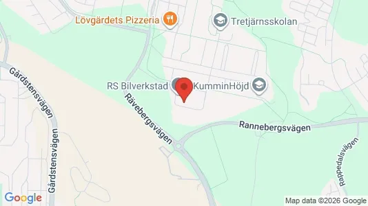 Varastot Vuokrattavana i Angered - Kuva Google Street Viewstä