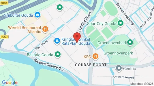 Bedrijfsruimtes te koop i Gouda - Foto uit Google Street View