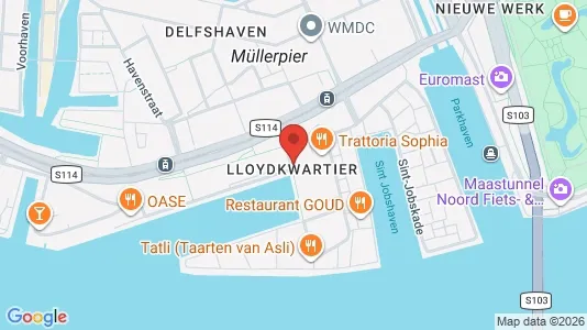 Büros zur Miete i Rotterdam Delfshaven – Foto von Google Street View