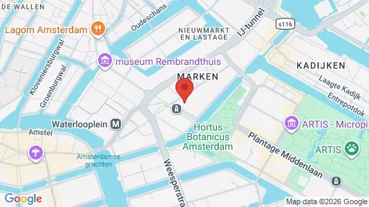 Lokaler til leie i Amsterdam Centrum – Bilde fra Google Street View