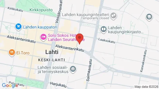 Lokaler til leie i Lahti – Bilde fra Google Street View