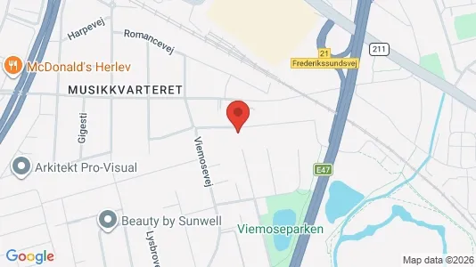 Varastot Myynnissä i Herlev - Kuva Google Street Viewstä
