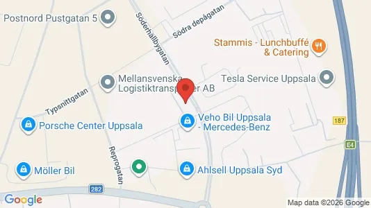 Warehouses for rent i Uppsala - Photo from Google Street View