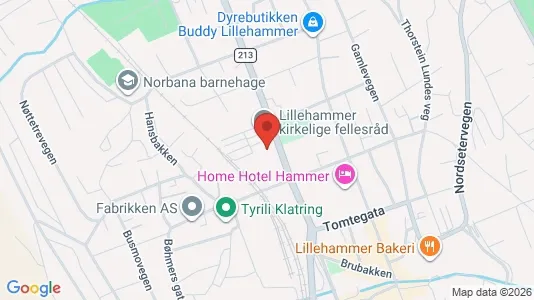 Kantorruimte te huur i Lillehammer - Foto uit Google Street View