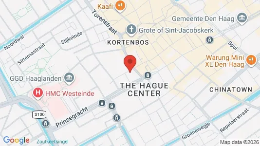 Kontorlokaler til leje i Haag Centrum - Foto fra Google Street View