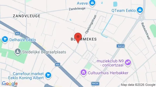 Kantorruimte te huur i Eeklo - Foto uit Google Street View