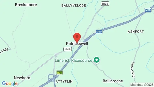 Grond te huur i Patrickswell - Foto uit Google Street View