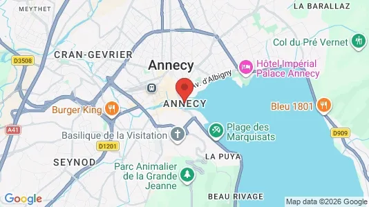 Büros zur Miete i Annecy – Foto von Google Street View