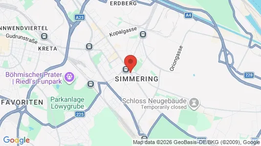Kontorer til leie i Wien Simmering – Bilde fra Google Street View