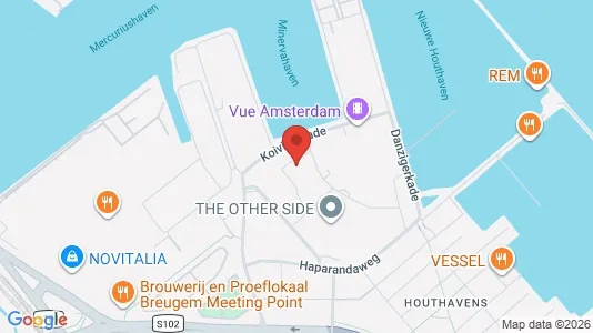 Lokale biurowe Do wynajęcia i Amsterdam Centrum - kort over placeringen