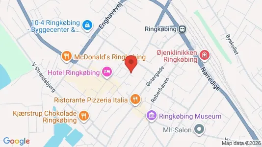 Liikekiinteistöt Myynnissä i Ringkøbing - Kuva Google Street Viewstä