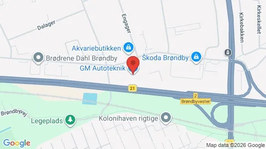Lager zur Miete i Brøndby – Foto von Google Street View