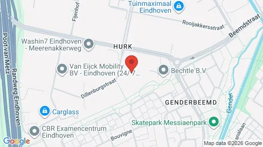 Büros zur Miete i Eindhoven - kort over placeringen