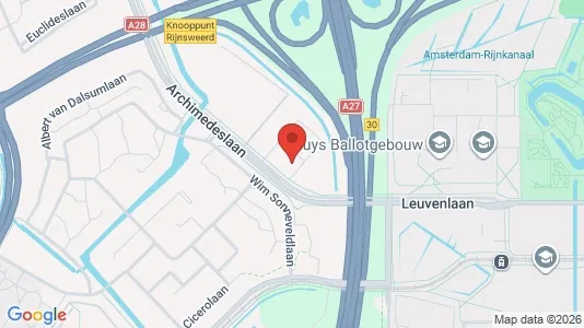 Kantorruimte te huur i Utrecht Oost - kort over placeringen