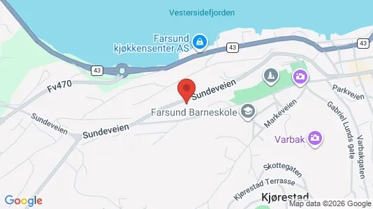 Propiedades comerciales En venta i Farsund - Foto de Google Street View