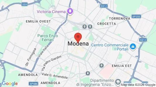 Nieruchomości komercyjne Do wynajęcia i Modena - kort over placeringen