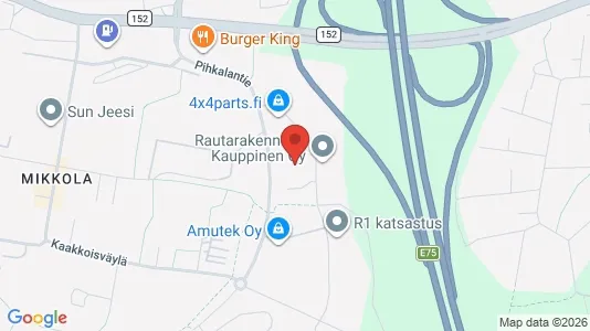 Toimistotilat Vuokrattavana i Vantaa - Kuva Google Street Viewstä