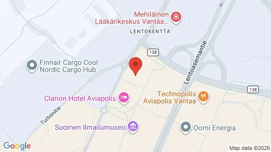 Kontorlokaler til leje i Vantaa - Foto fra Google Street View