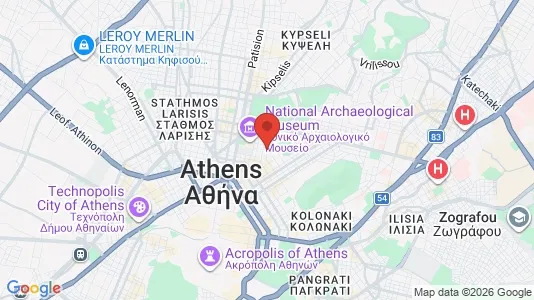 Varastot Vuokrattavana i Ateena Exarchia - Kuva Google Street Viewstä