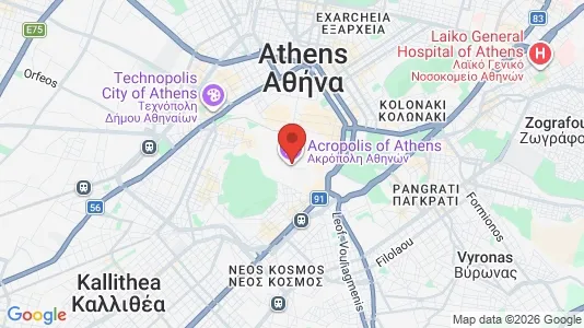 Büros zur Miete i Athen Akropoli – Foto von Google Street View