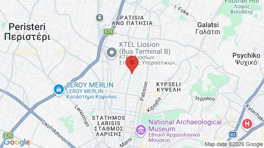 Shops for rent i Athens Agios Nikolaos - Photo from Google Street View