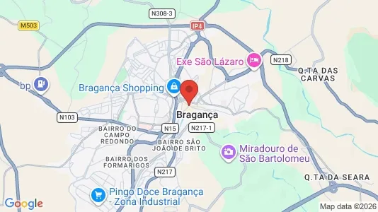 Winkels te huur i Bragança - Foto uit Google Street View